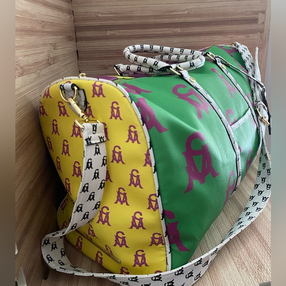 Steve Madden Multi BSpeedy Duffle Travel Overnight Carry On Bag - Picture 4 of 15